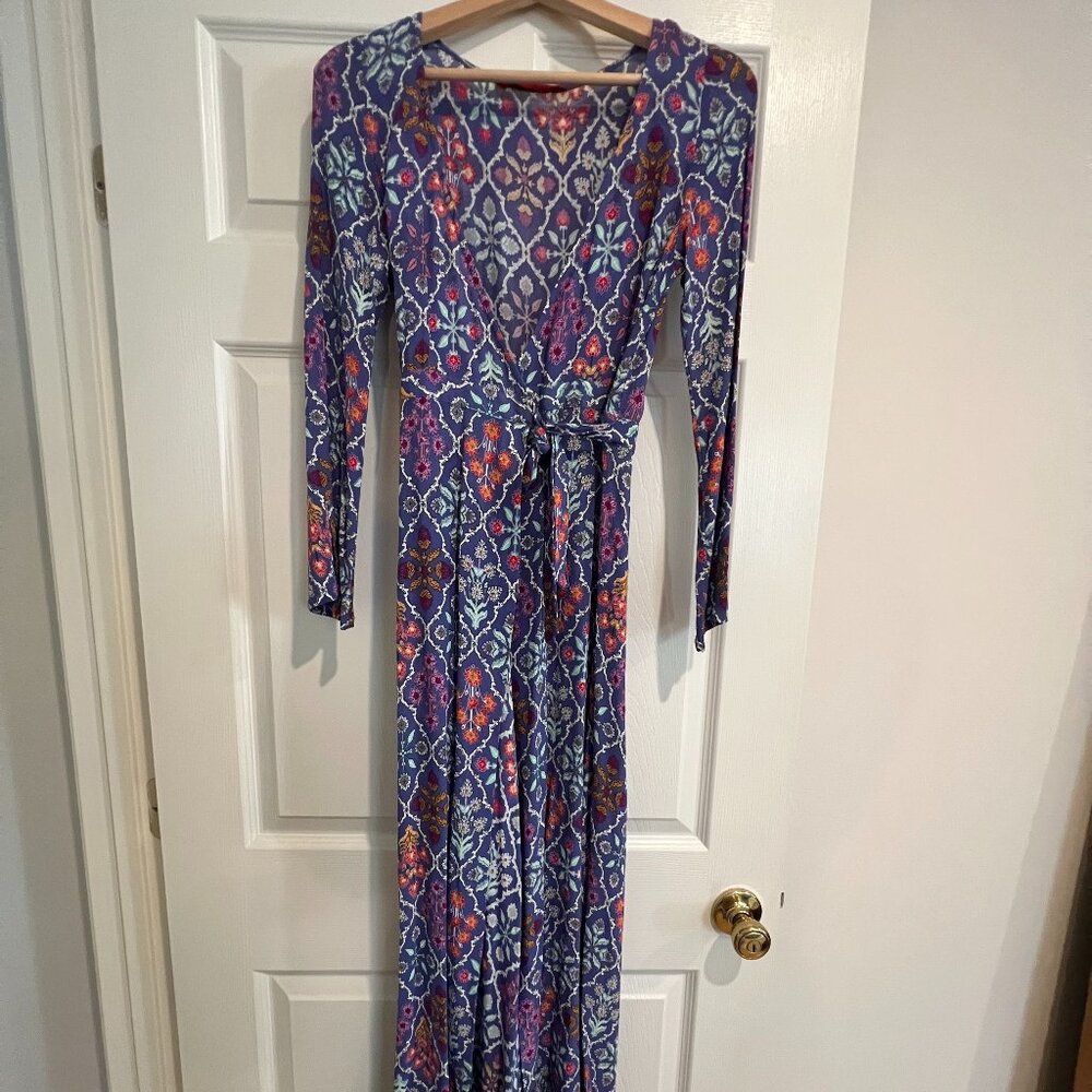 Tigerlily Wrap Around Floral Maxi Dress